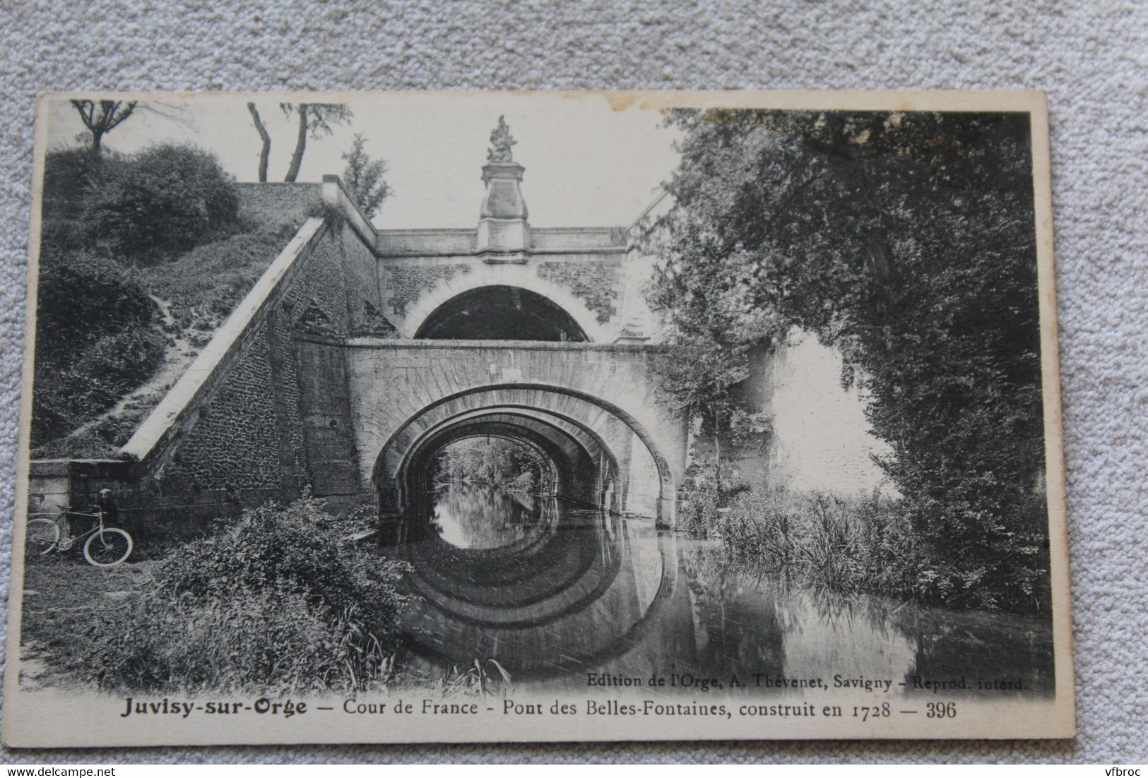 Juvisy sur Orge, cour de France, pont des belles fontaines, Essonne 91