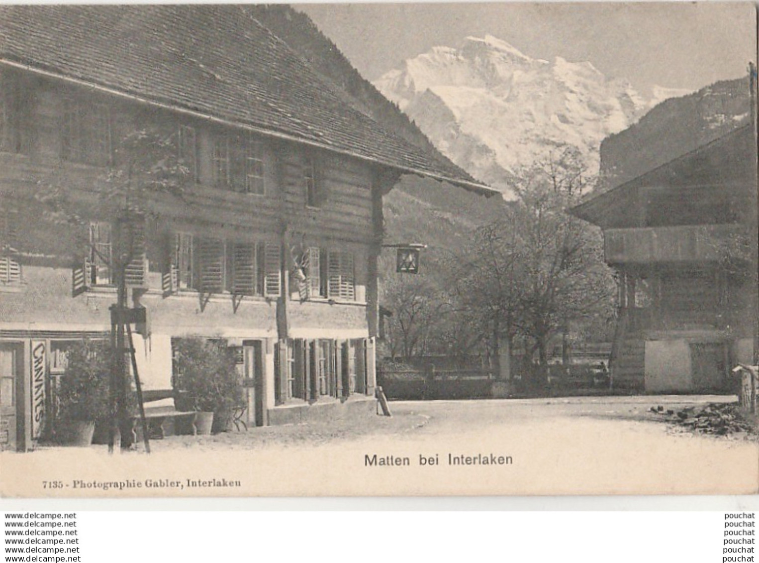 K4- MATTEN BEI INTERLAKEN  - (2 SCANS)