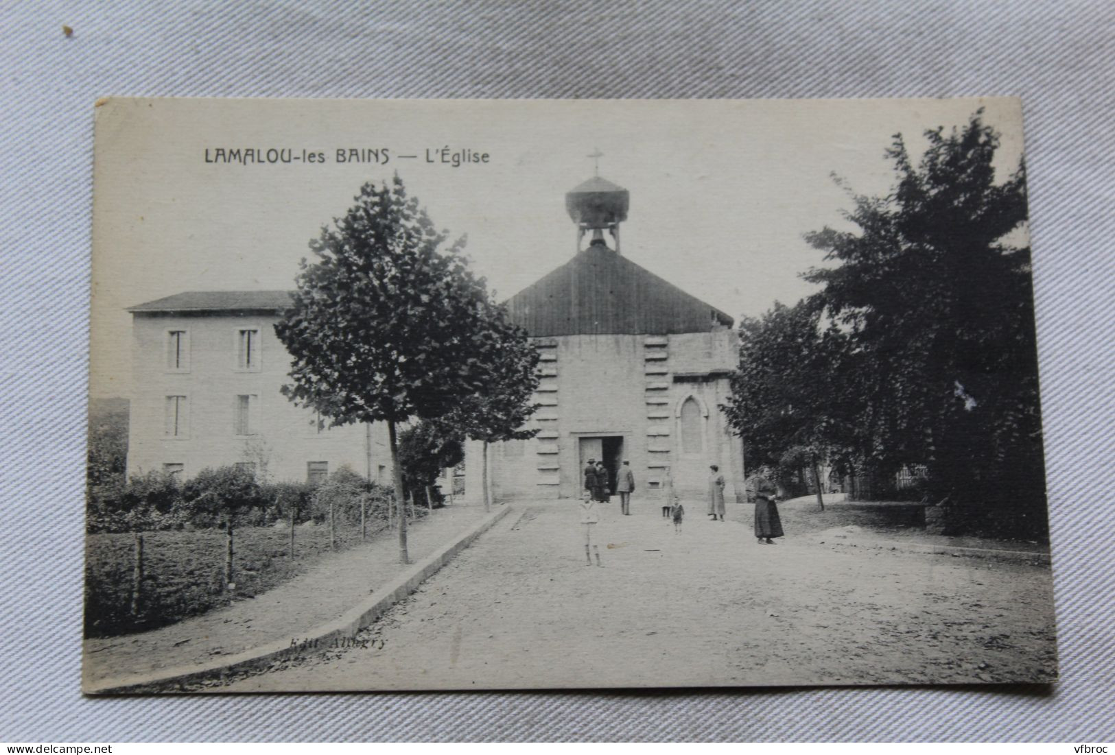 K437, Lamalou les Bains, l'église, Hérault 34