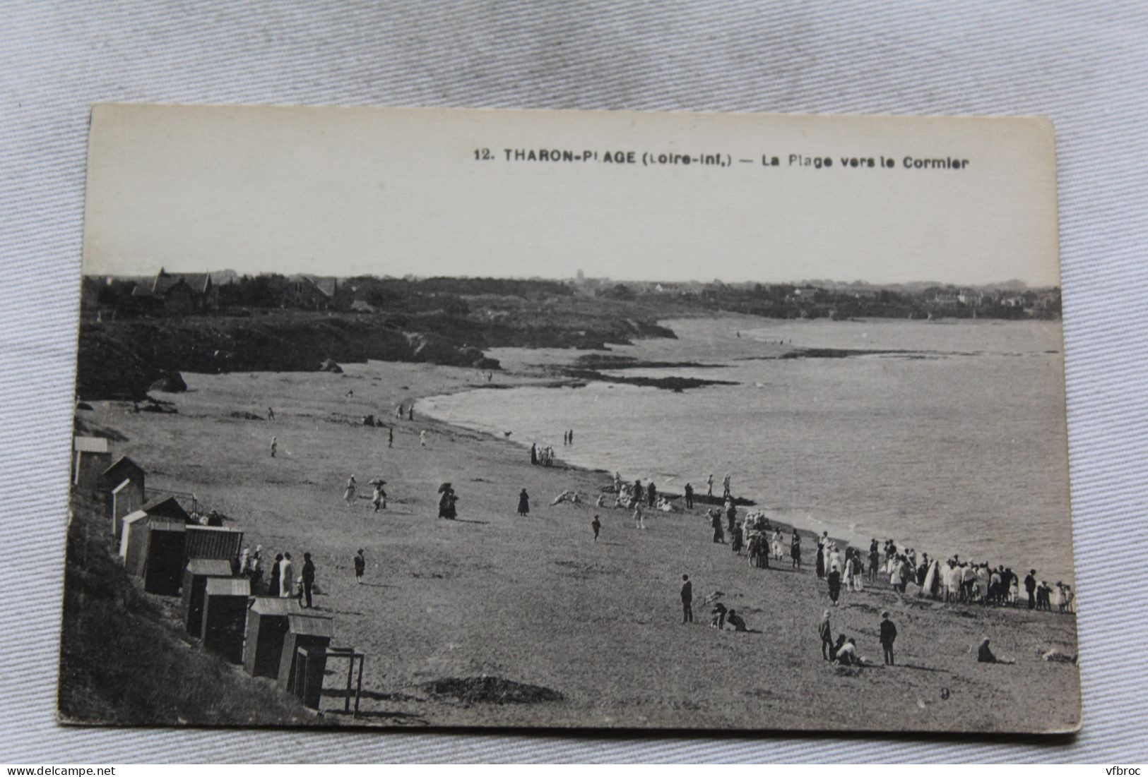 K898, Tharon plage, la plage vers le Cormier, Loire Atlantique 44