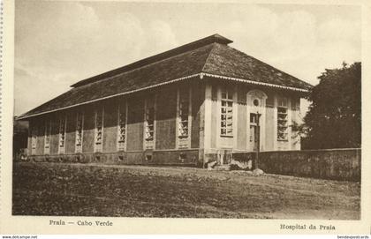 cape verde, PRAIA, Hospital (1920s) Postcard