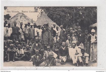 São Vicente. Native costumes. *