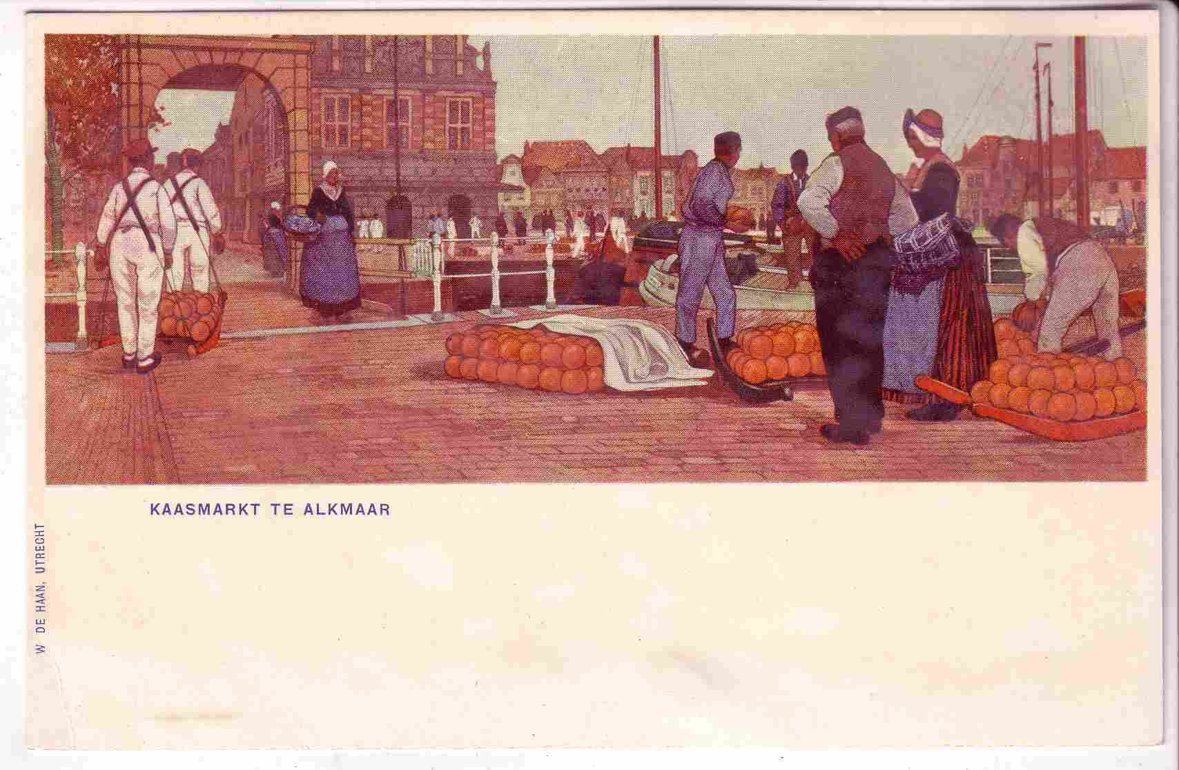 KAASMARKT TE ALKMAAR , *7855