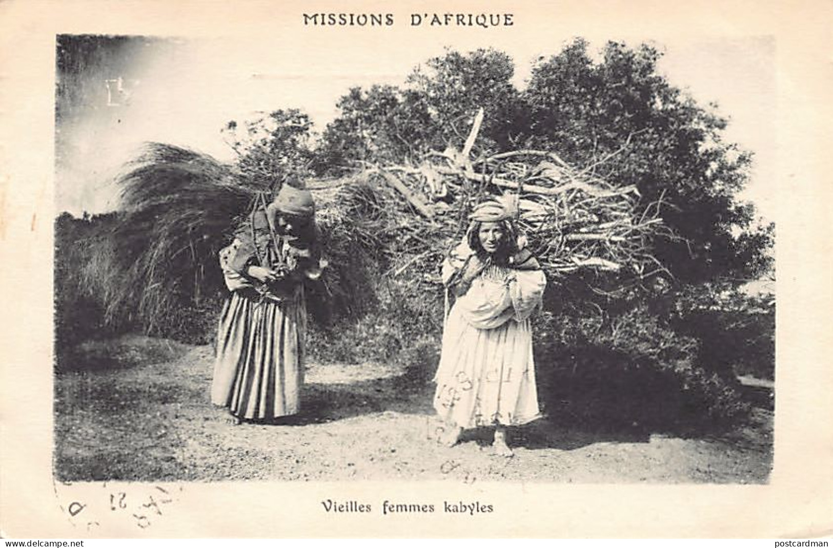 Kabylie - Vieilles femmes kabyles - Ed. Maure