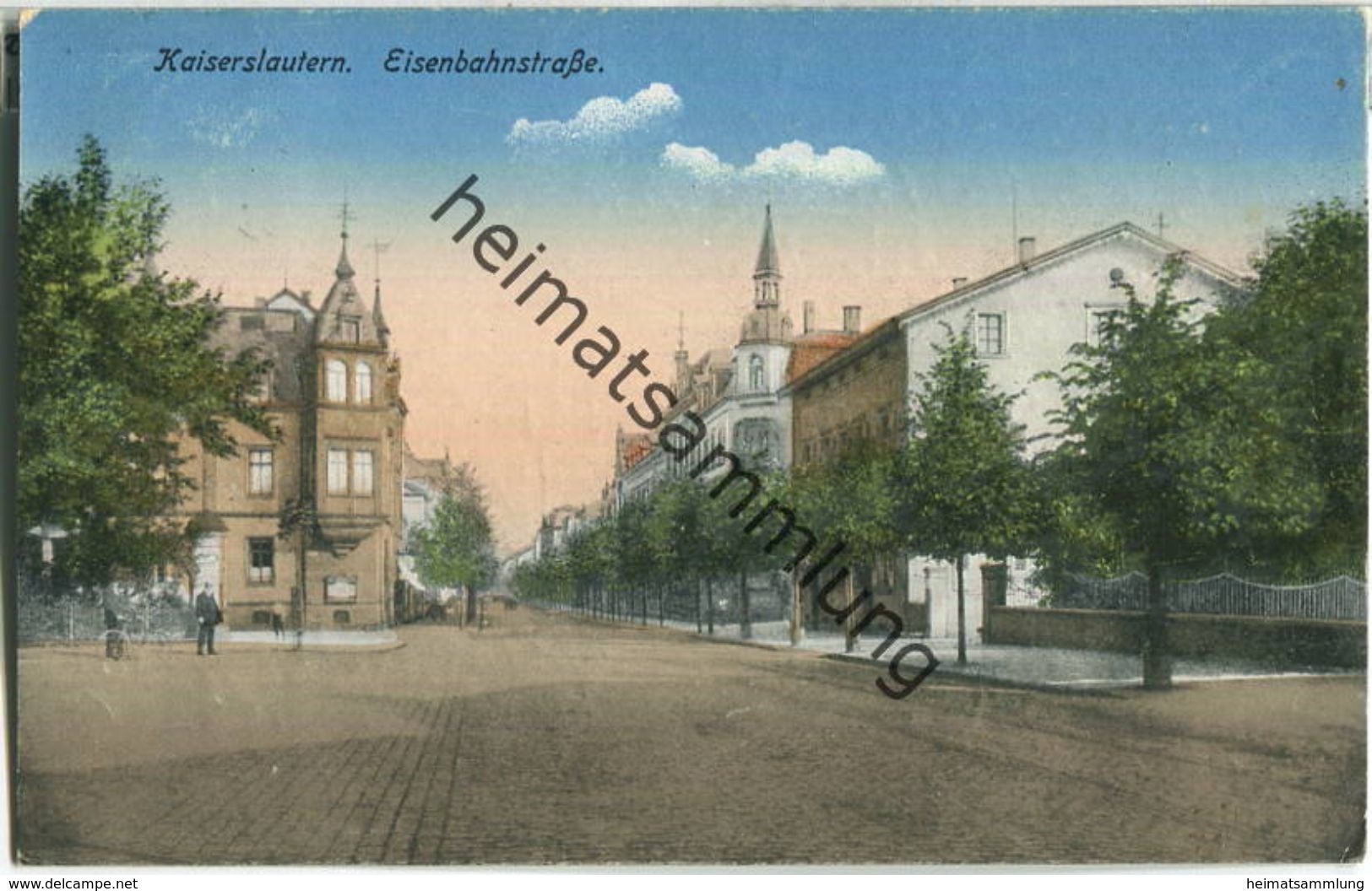 Kaiserslautern - Eisenbahnstrasse - Verlag Cornelius Schönle Kaiserslautern