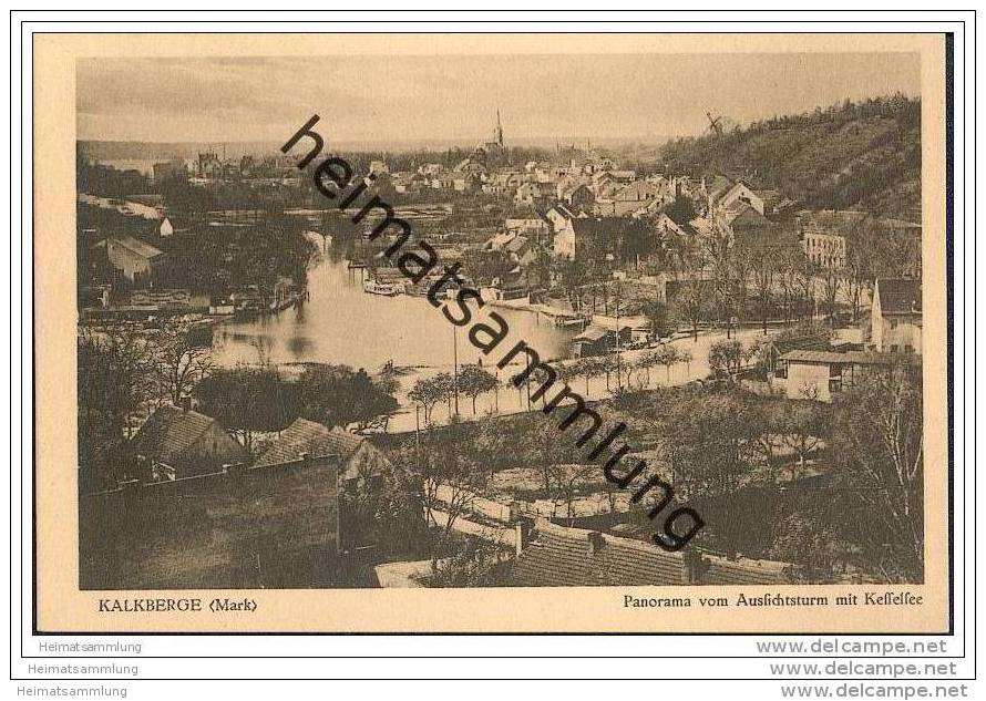 Kalkberge - Rüdersdorf - Panorama vom Aussichtsturm mit Kesselsee