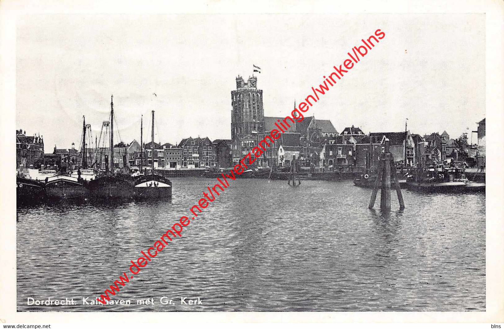 Kalkhaven met Gr. Kerk - Dordrecht