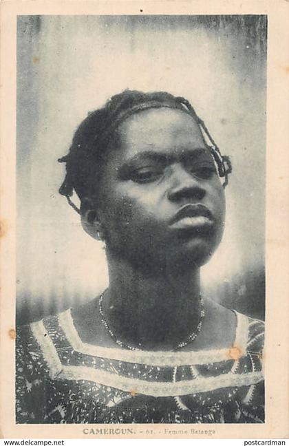 Cameroun - Femme Batanga - Ed. inconnu