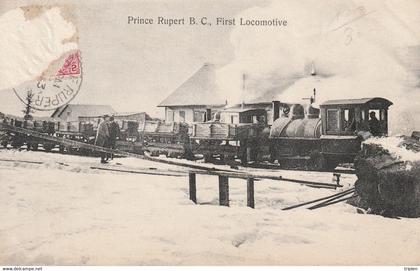 Prince Rupert B. C. - First Locomotive