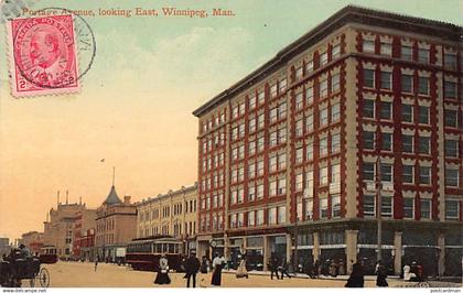 Canada - WINNIPEG (MB) Portage Avenue, looking East