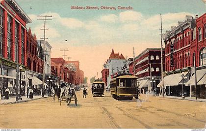 Canada - OTTAWA (ON) Rideau Street - Streetcar