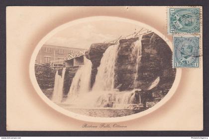 Postcard, CANADA, Ottawa, Rideau Falls