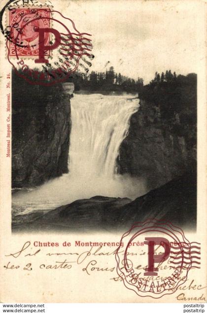 CANADA, CHUTES DE MONTMORENCY PRES DE QUEBEC