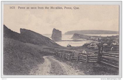 Percé (Québec) as seen from the Murailles