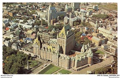 APBP3-0182-CANADA - vue aérienne de la cité de québec