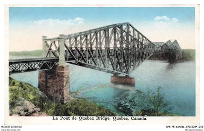 APKP5-0291-CANADA - QUEBEC - le pont de Quebec Bridge