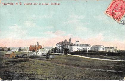 NOUVEAU BRUNSWICK - SACKVILLE - GENERAL VIEW OF COLLEGE BUILDINGS