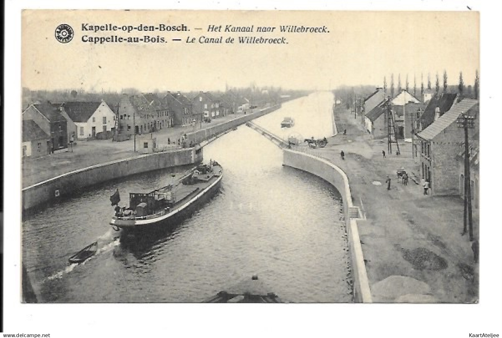 Kapelle-op-den-Bosch - Het kanaal naar Willebroeck.