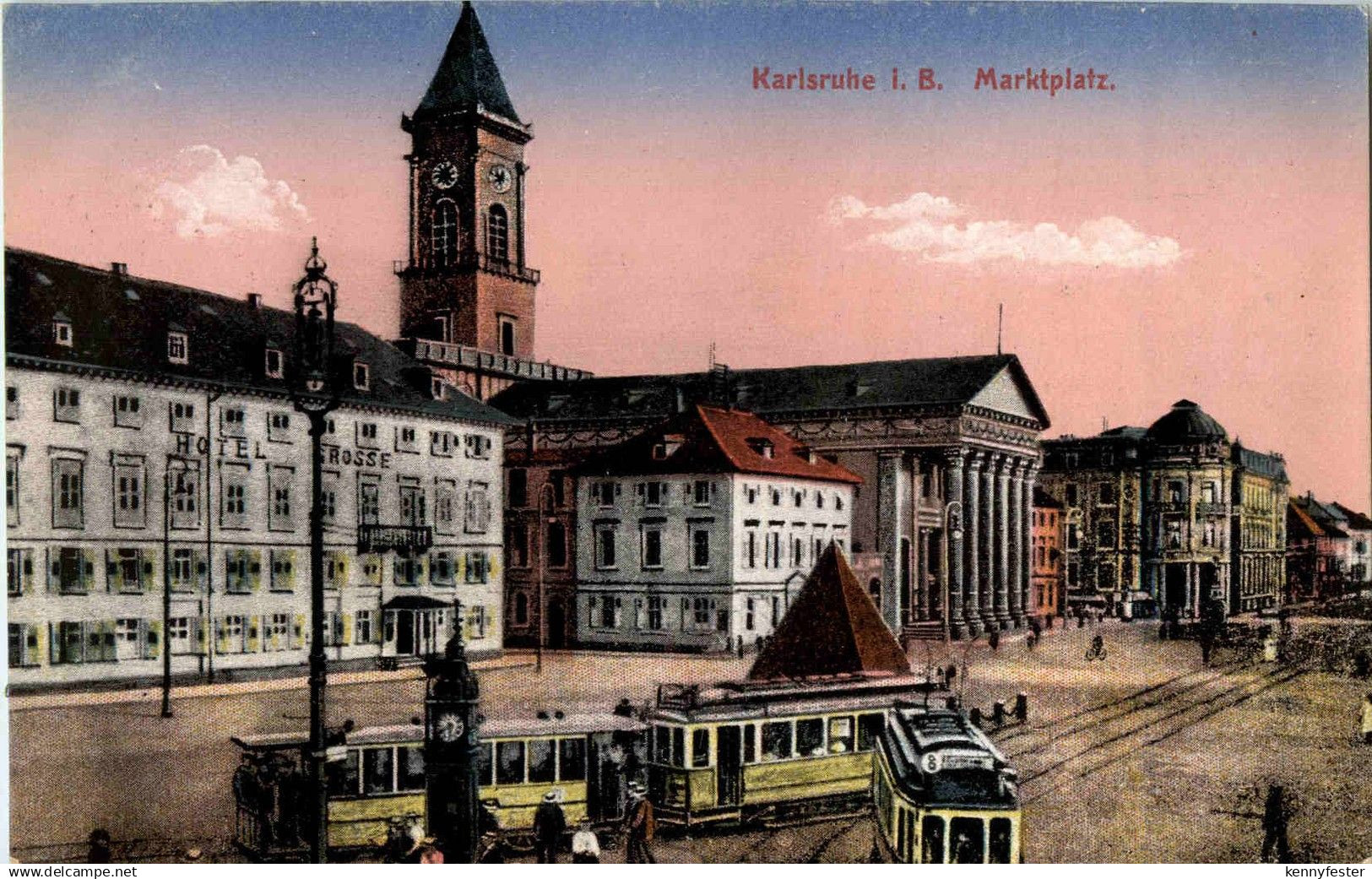 Karlsruhe - Marktplatz