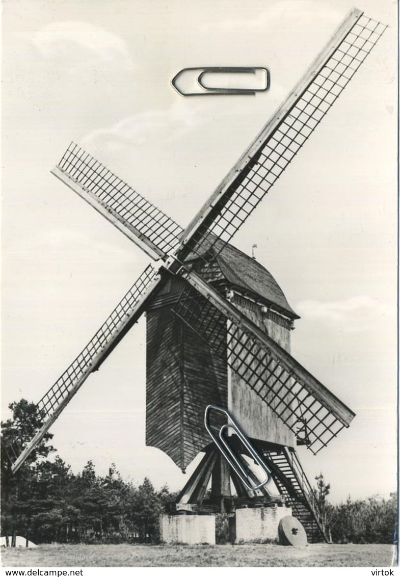 Kasterlee : windmolen   (   geschreven 15 x 10.5 cm )