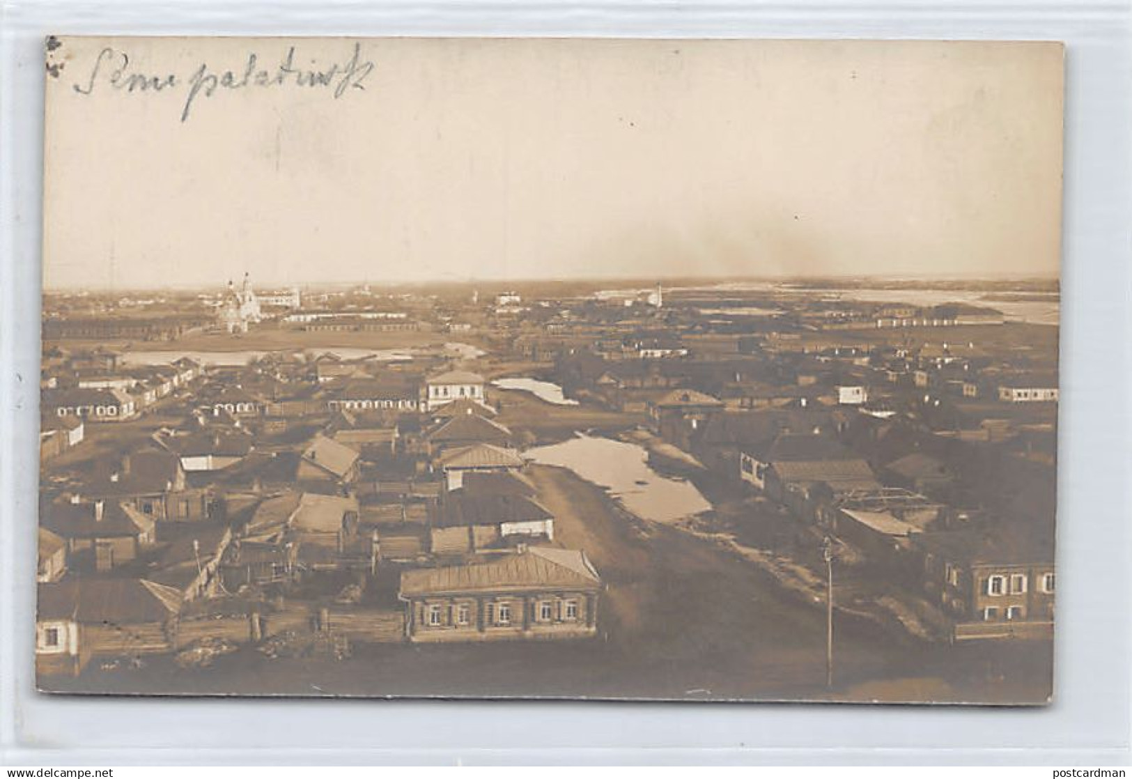 Kazakhstan - SEMEY Semipalantinsk - Bird's eye view - REAL PHOTO