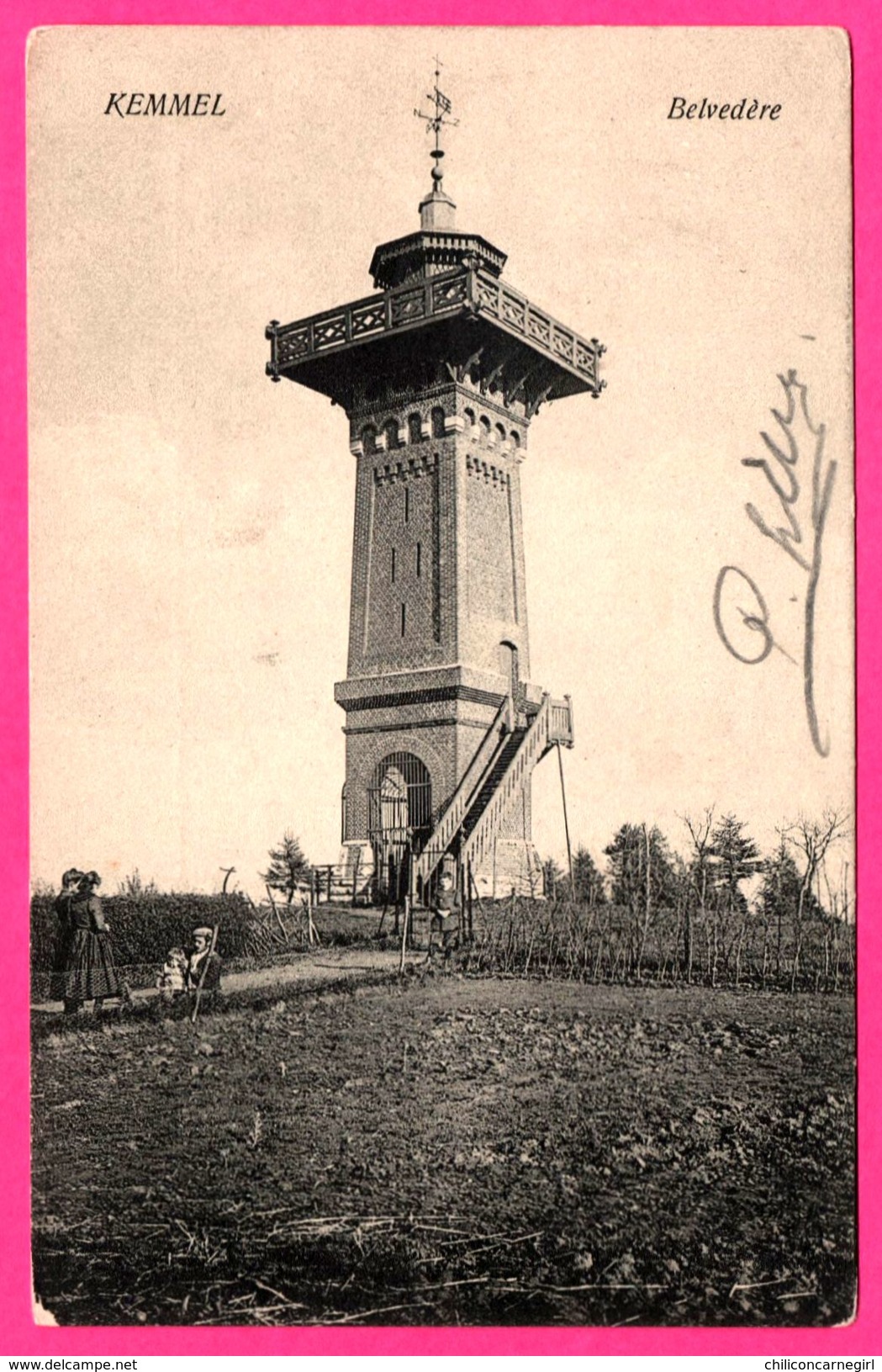 Kemmel - Belvedère - Enfants - Animée - 1940 - FLORIMOND BARTIER