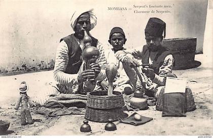 Kenya - MOMBASA - Hindu snake charmer - Publ. unknown