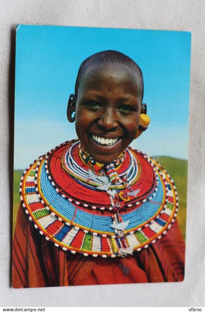 M75, Cpm 1988, Masai girl, Kenya