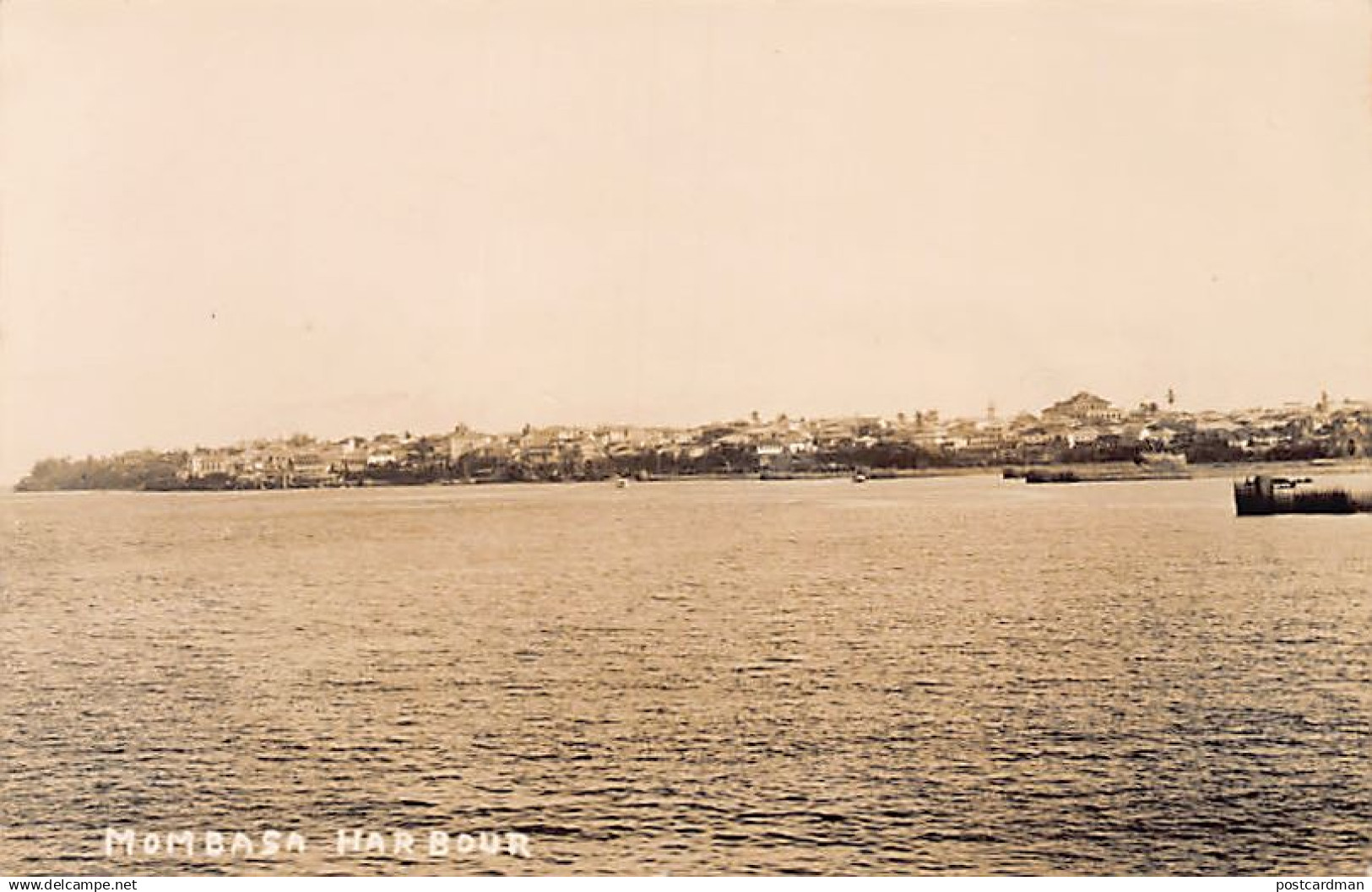 Kenya - MOMBASA - Harbour - REAL PHOTO - Publ. unknown