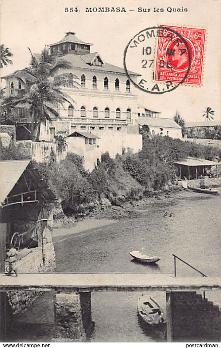 Kenya - MOMBASA - The Quays - Publ. Messageries Maritimes 554