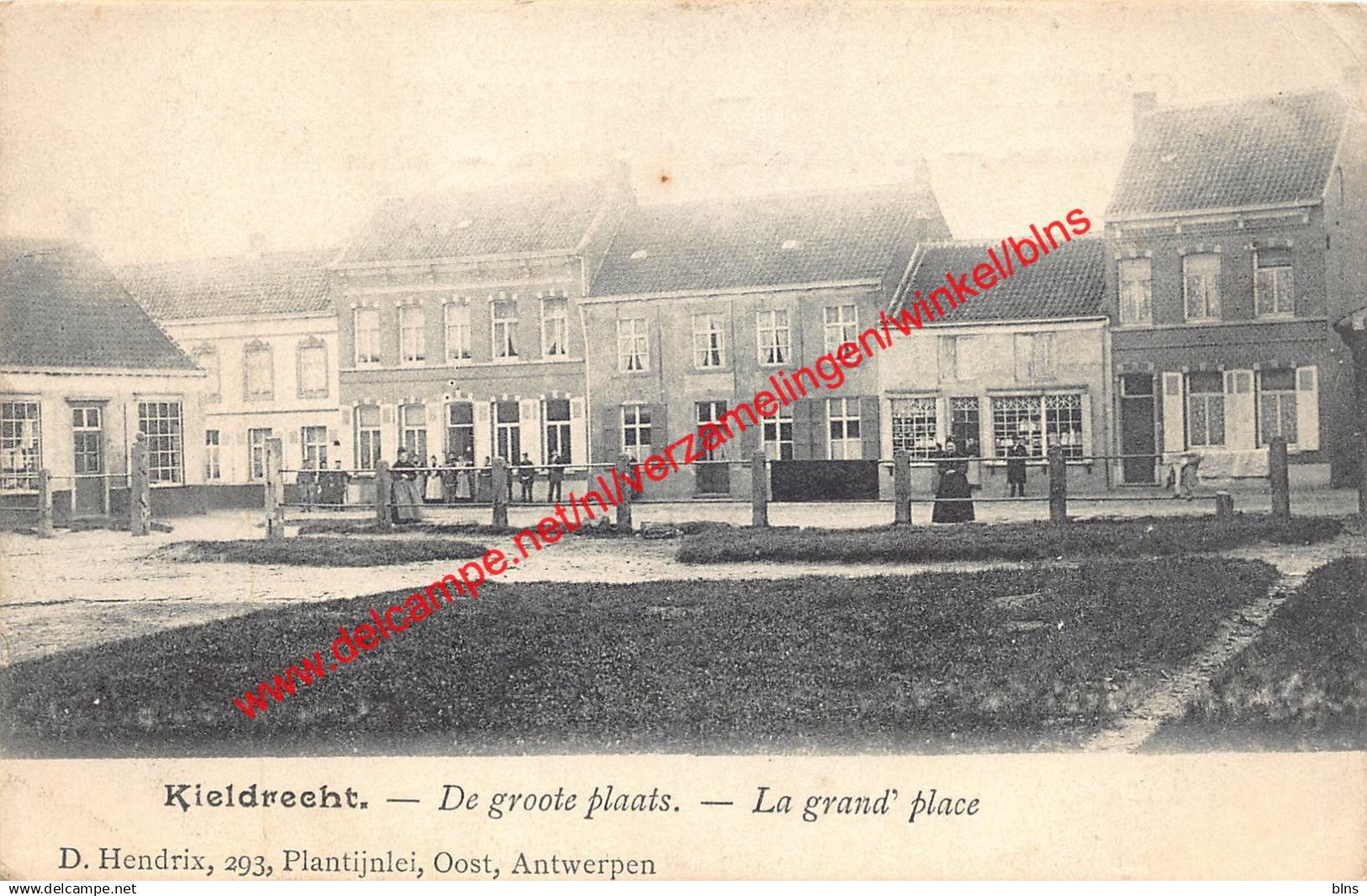 Kieldrecht - De groote plaats - La grand' place - Beveren-Waas