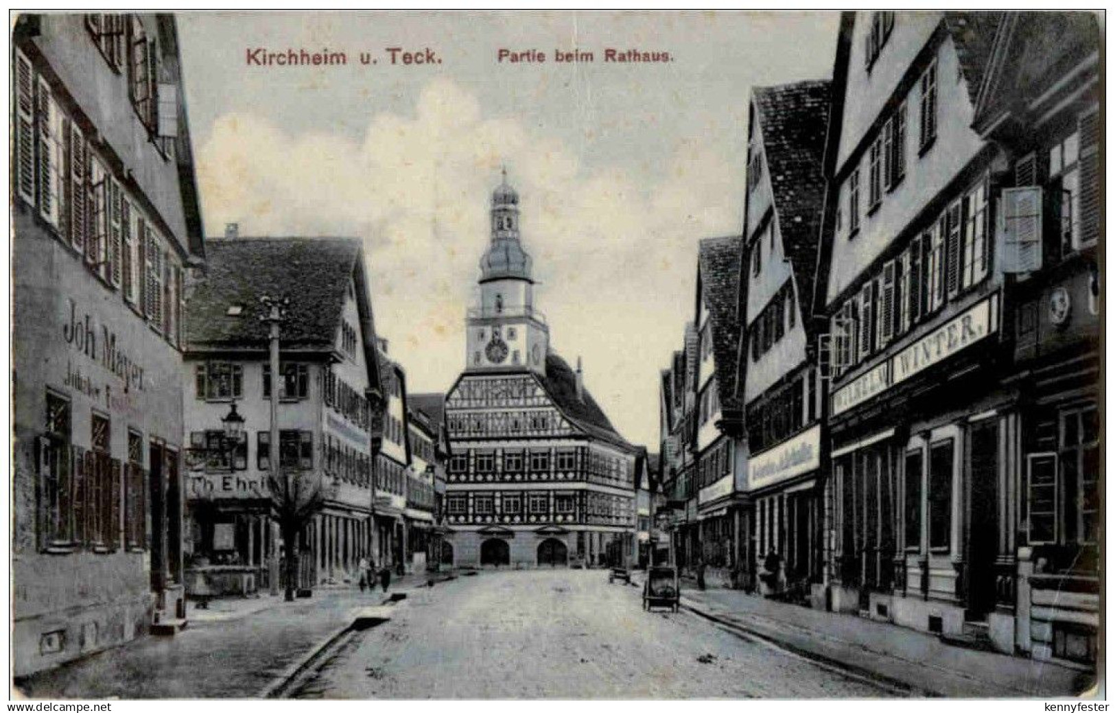 Kirchheim Teck - Partie beim Rathaus