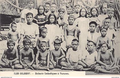 Kiribati - Gilbert Islands - TARAWA - Catholic children - Publ. unknown