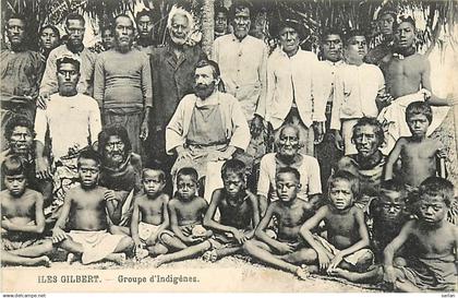 KIRIBATI , Iles GILBERT , Groupe d'indigenes , * 493 86