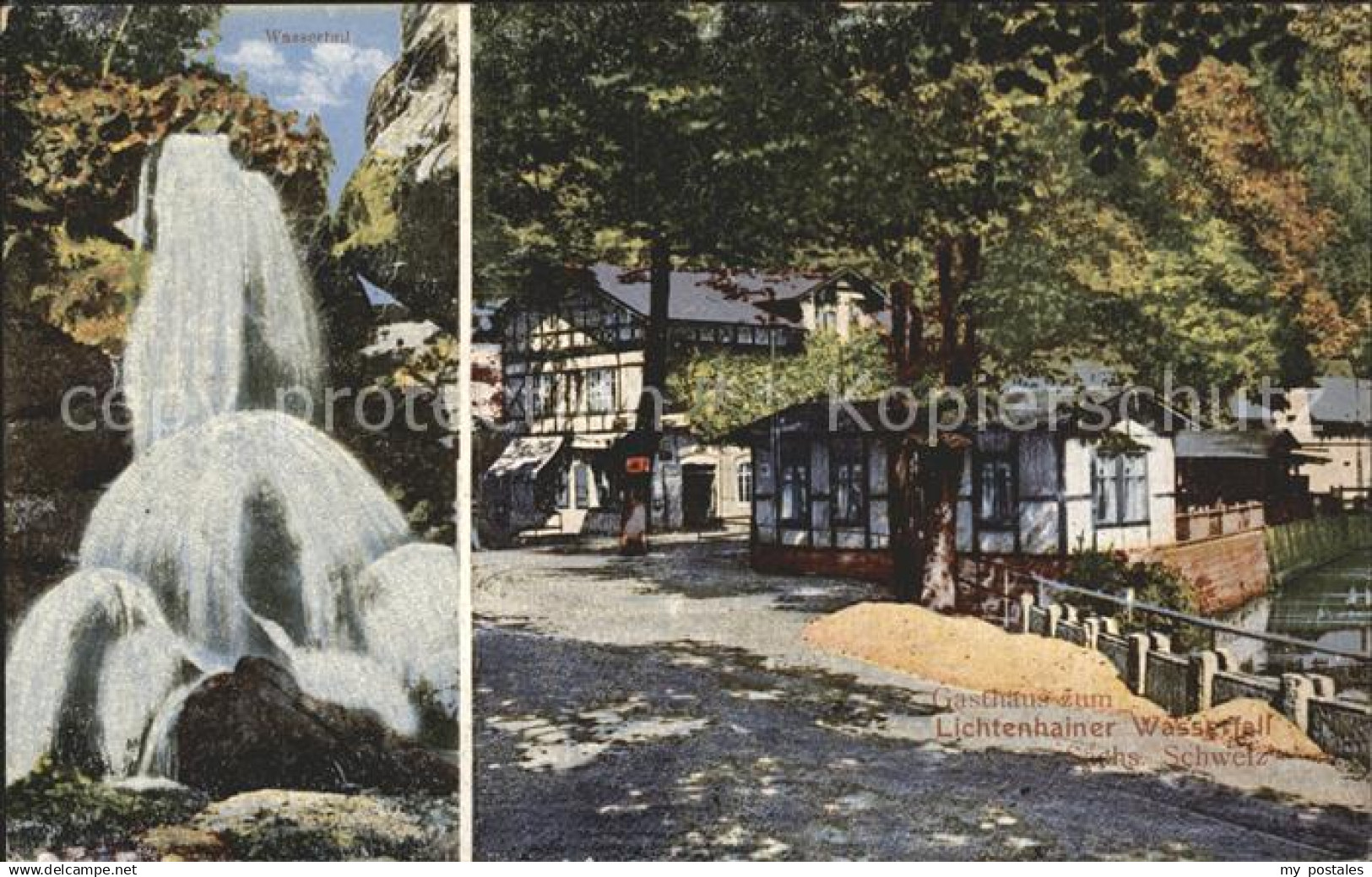 Kirnitzschtal Lichtenhainer Wasserfall Gasthaus