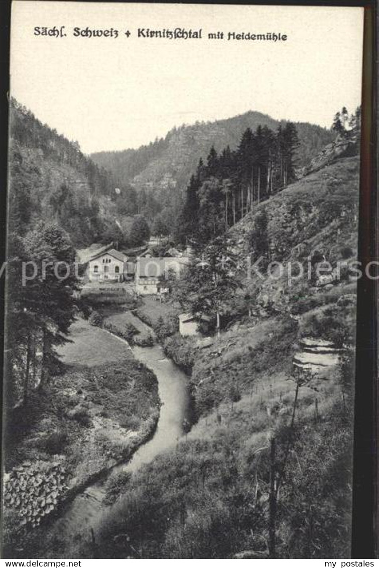 Kirnitzschtal mit Heidemuehle