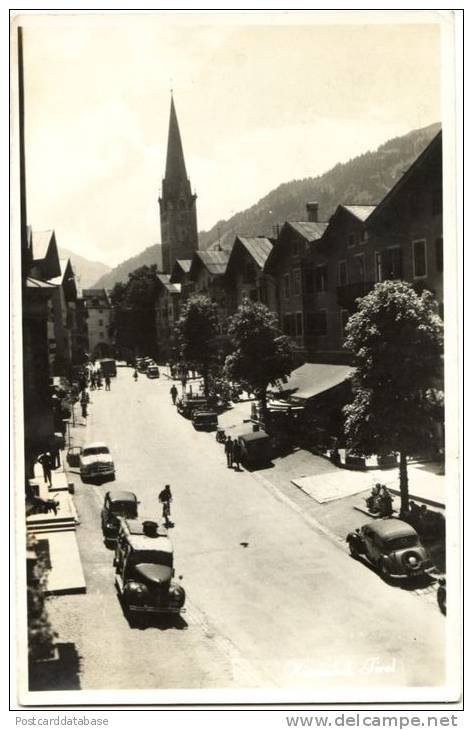 Kitzbühel, Tirol - & old cars