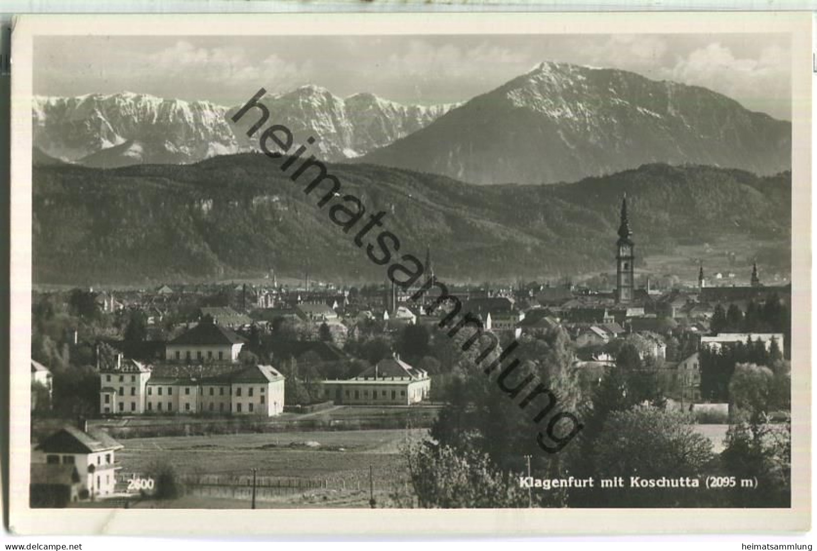 Klagenfurt - Foto-Ansichtskarte - Verlag Franz Schilcher Klagenfurt