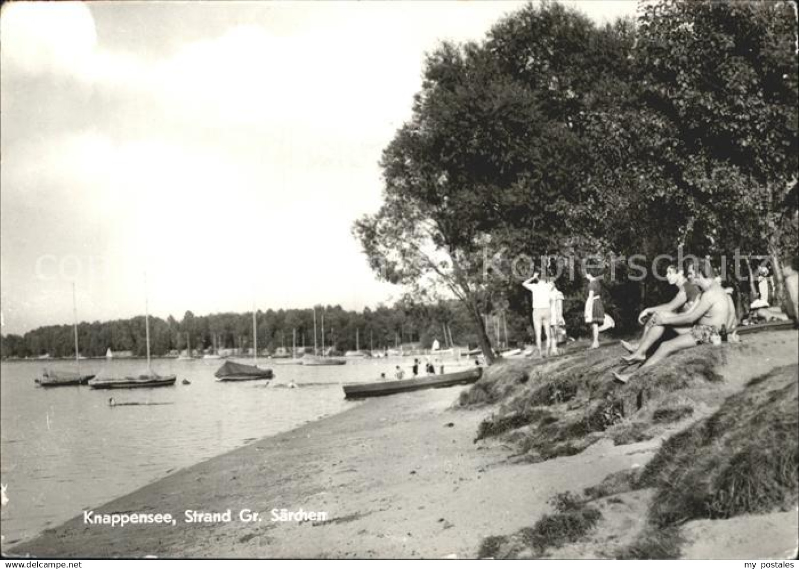 Knappensee Oberlausitz Strand