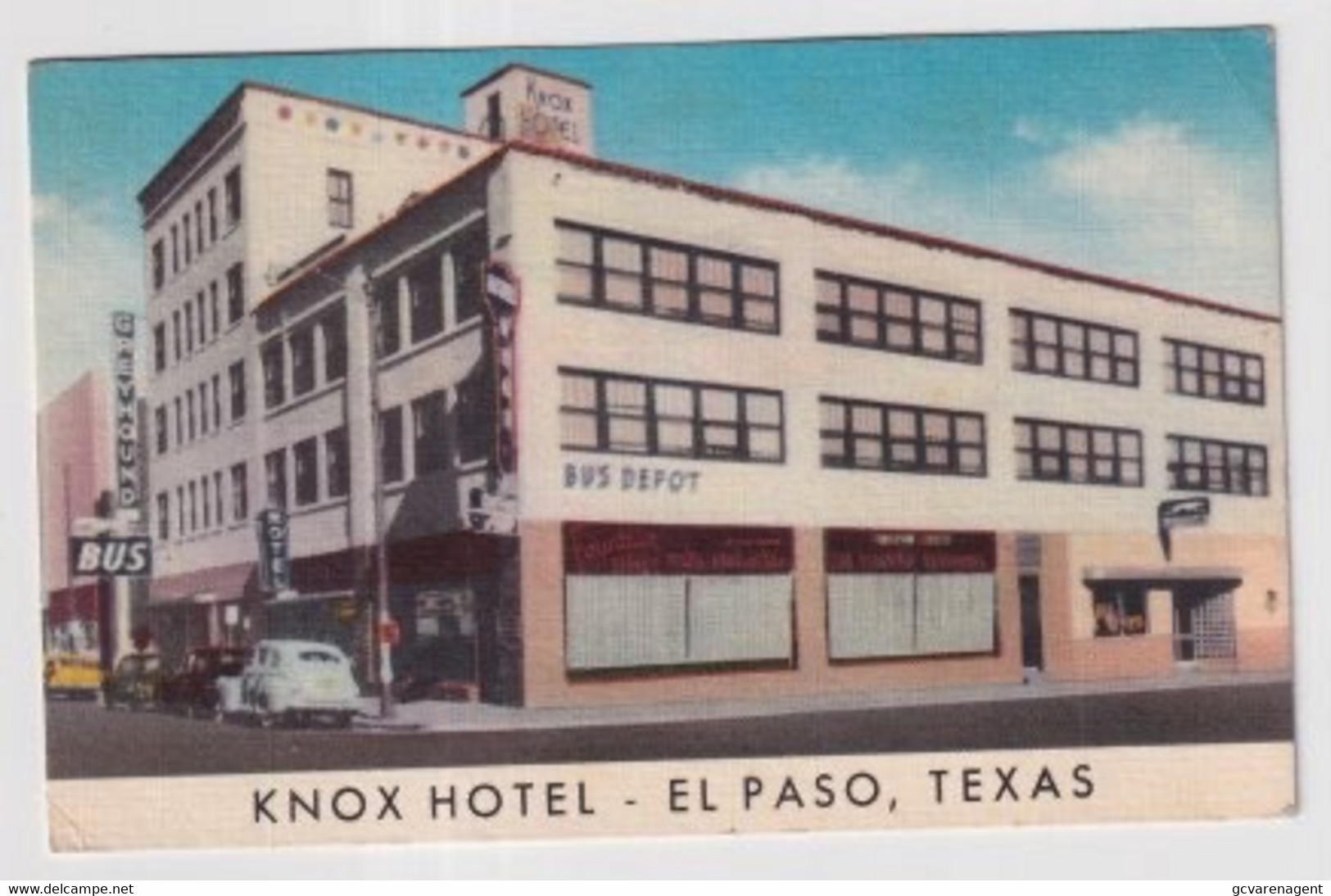 KNOX HOTEL  EL PASO  TEXAS