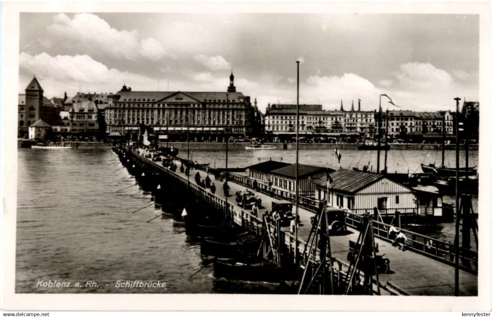 Koblenz - Schiffbrücke