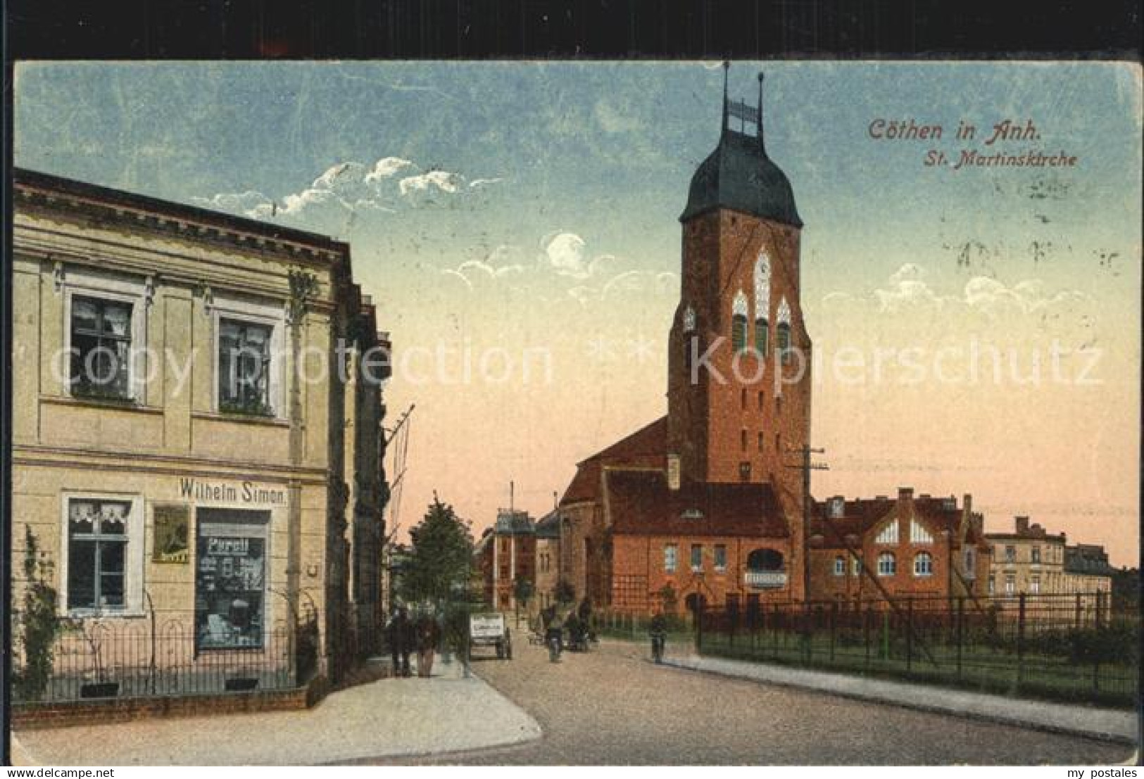 Koethen Anhalt Sankt Martinskirche