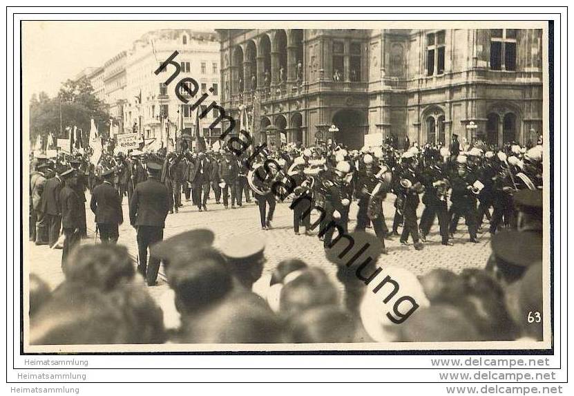 Köflach - Festumzug - Wien - Sängerbundesfest 1928 - Foto-AK