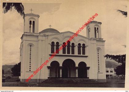 Eglise - photo originale - Congo Belge Belgisch Kongo