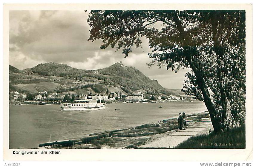 KÖNIGSWINTER am Rhein (Phot. F.G. Zeitz Nr 1610)