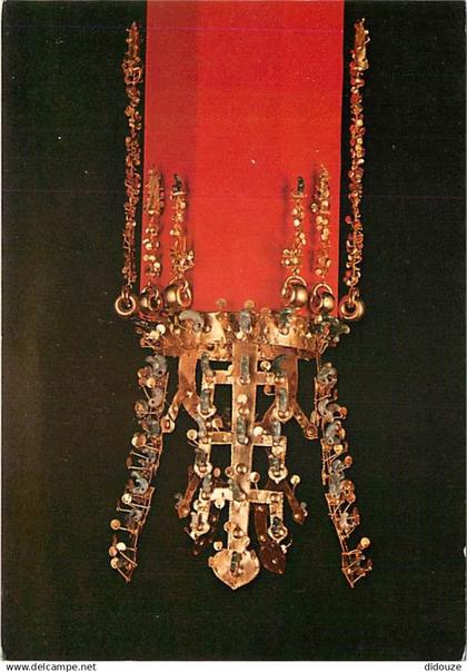 Corée du Sud - Gold Crown with pendants - From Hwangnamdaichong Tomb North mound - Kyongju - Antiquité - Carte Neuve - C