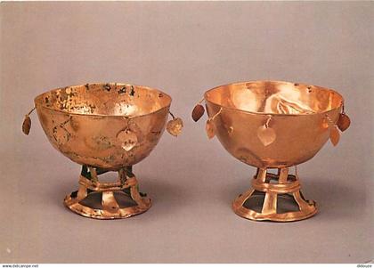 Corée du Sud - Gold mounted cups - From Hwangnamdai chong Tomb - Kyongju - Antiquité - Carte Neuve - CPM - Voir Scans Re