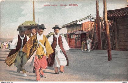 ¤¤  -  COREE du SUD   -  KOREA   -  SEOUL   -  Sedan Chair   -  ¤¤