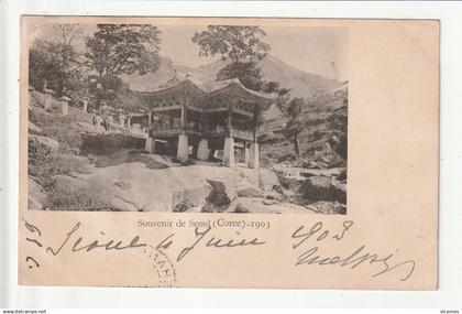 CP COREE DU SUD SEOUL Souvenir 1903