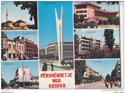 Kosovo old postcard travelled 19?? bb160115